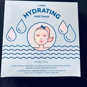 Mary Kay 2-Step Hydrating Sheet Mask Set of 8 New